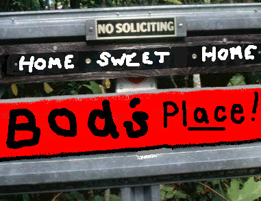 gate sign